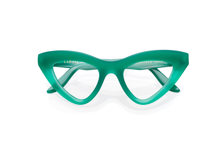 LAPIMA Julieta Electric Green glasses