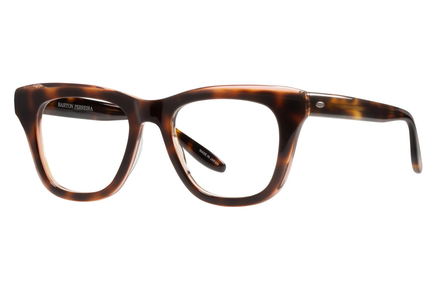 Barton Perreira Claudel Acetate Glasses Autumn Blaze Side View