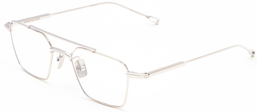 Native Sons Yeager EXP Glasses Metal Aviator Silver