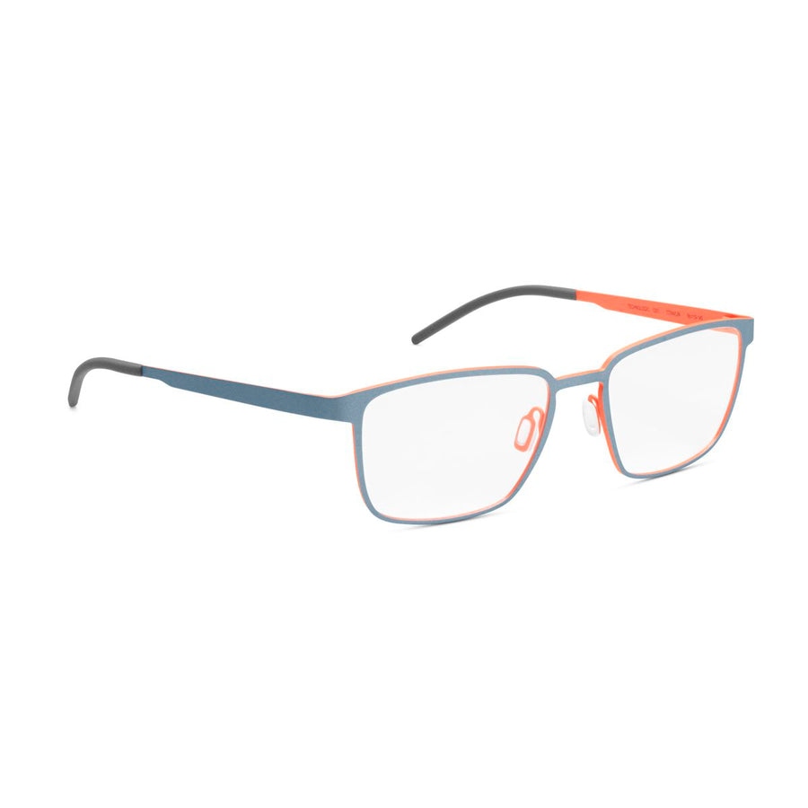Orgreen Technologic 1251 Matte Metallic Light Blue Matte Orange Titanium Glasses