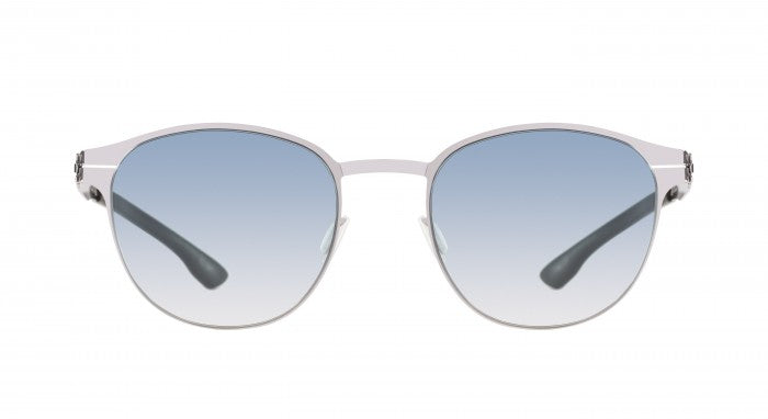 ic! berlin Aimee Metal Sunglasses Chrome