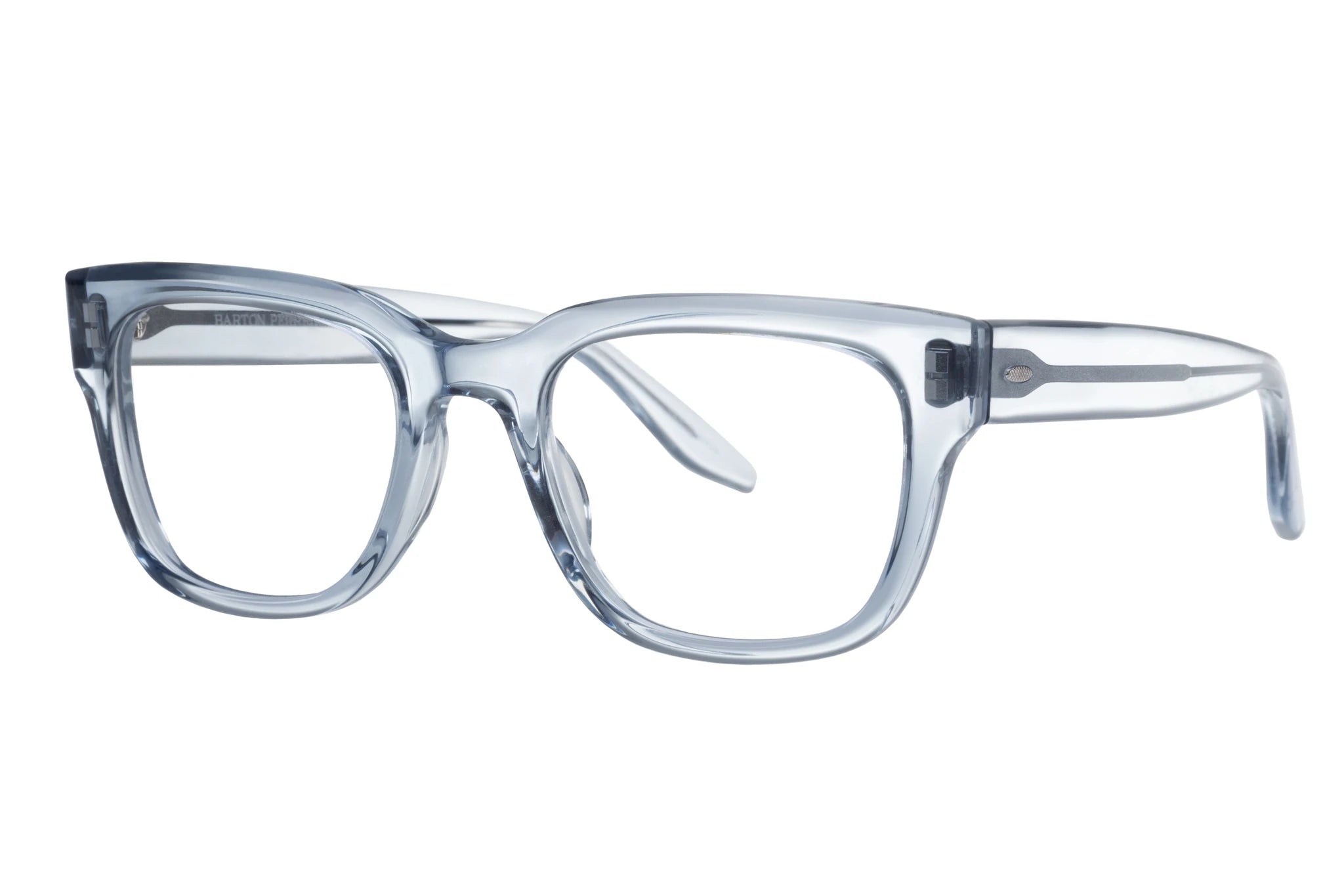 Barton Perreira Transparent gray Frame Sunglasses with Blue Lenses BARTON PERREIRA Norton CRY/MAR | Online Sale - Amevista main image 2